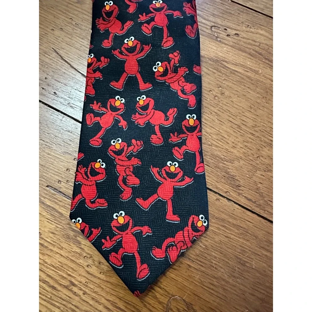 sesame‎ street men's tie with elmo